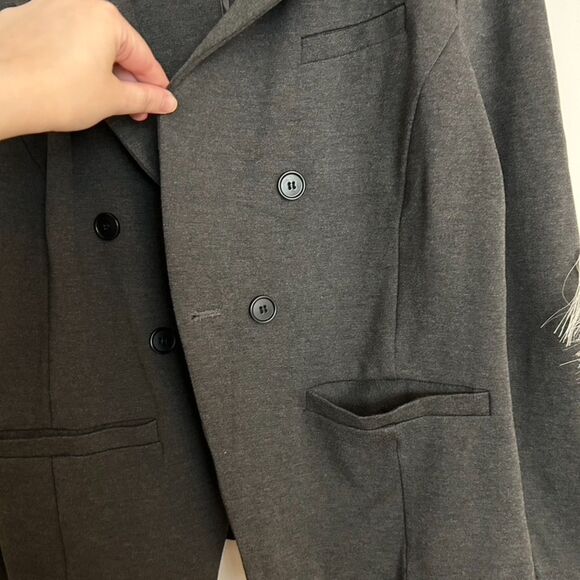 Bagatelle Double Breasted Ponte Knit Blazer - Picture 8 of 13